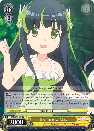 Swimsuit May (78013) [BFR/S78] - Weiss Schwarz Single