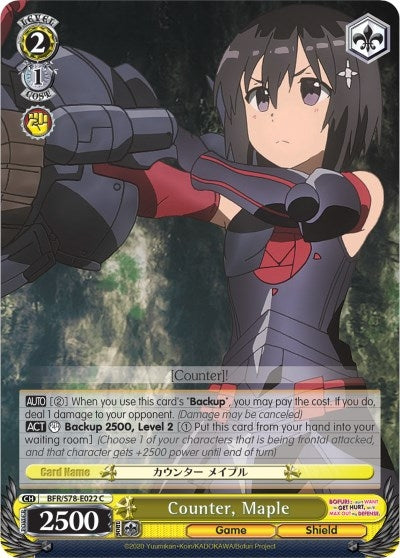 Counter Maple (78022) [BFR/S78] - Weiss Schwarz Single