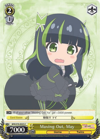 Maxing Out May (78023) [BFR/S78] - Weiss Schwarz Single