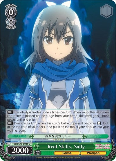 Real Skills Sally (78045) [BFR/S78] - Weiss Schwarz Single