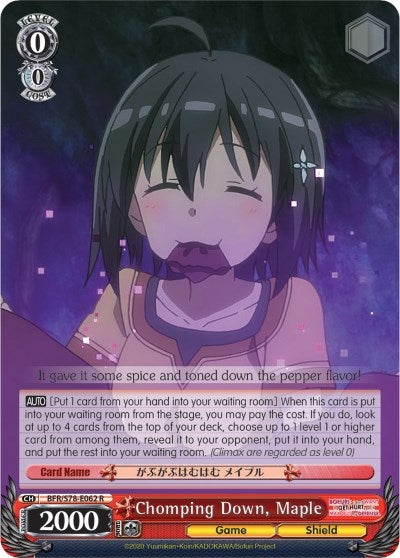 Chomping Down Maple (78062) [BFR/S78] - Weiss Schwarz Single
