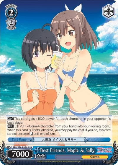 Best Friends Maple & Sally (SR) (78089) [BFR/S78] - Weiss Schwarz Single
