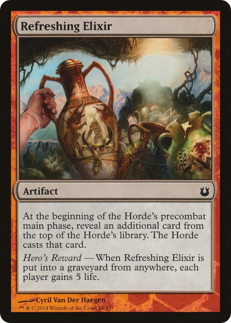 Refreshing Elixir (14) [HERO] - MTG Single