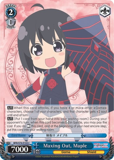Maxing Out Maple (78104) [BFR/S78] - Weiss Schwarz Single