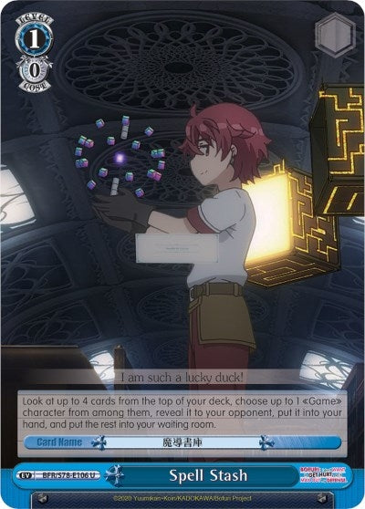 Spell Stash (78106) [BFR/S78] - Weiss Schwarz Single