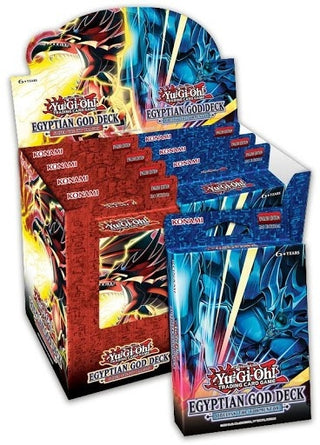 Egyptian God Deck Display - Slifer the Sky Dragon & Obelisk the Tormentor [1st Edition] (EGS1) - YuGiOh Sealed
