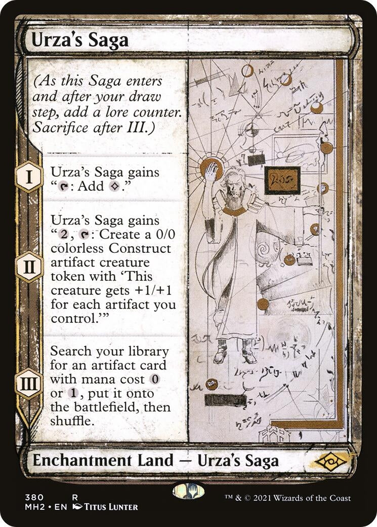 Urza’s Saga (Showcase) (380) [MH2] - MTG Single