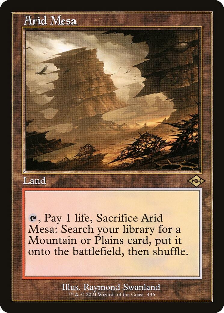 Arid Mesa (Retro Frame) (436) [MH2] - MTG Single