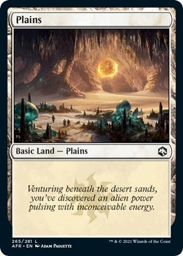 Plains (265) (265) [AFR] - MTG Single