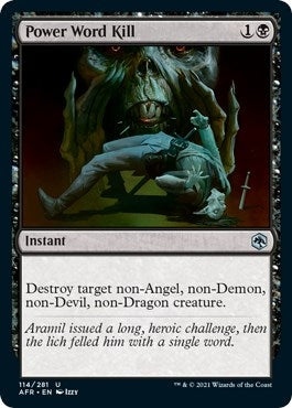 Power Word Kill (114) [AFR] - MTG Single