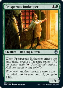 Prosperous Innkeeper (200) [AFR] - MTG Single