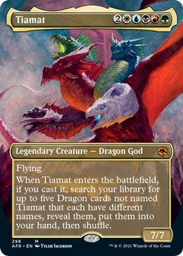 Tiamat (Borderless) (298) [AFR] - MTG Single
