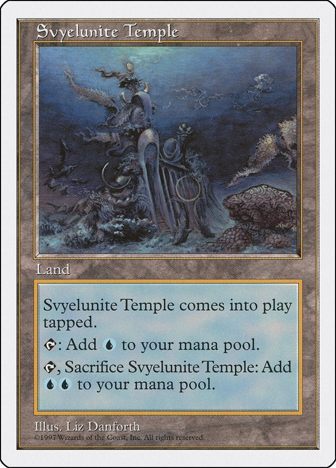 Svyelunite Temple [5ED] - MTG Single