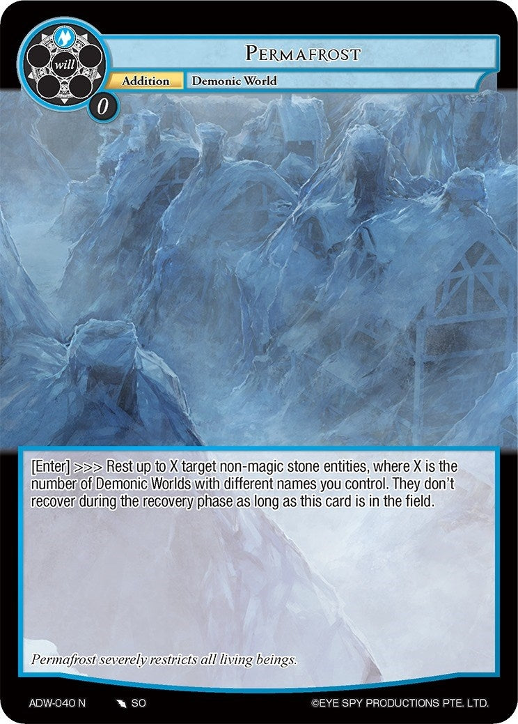 Permafrost (40) [ADW] - Force of Will Single