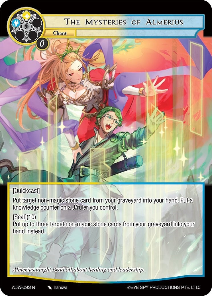The Mysteries of Almerius (93) [ADW] - Force of Will Single