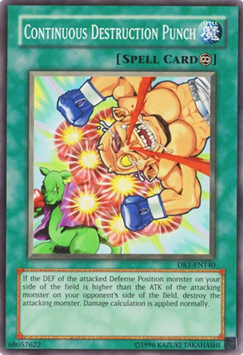 Continuous Destruction Punch (1140) - YuGiOh Single