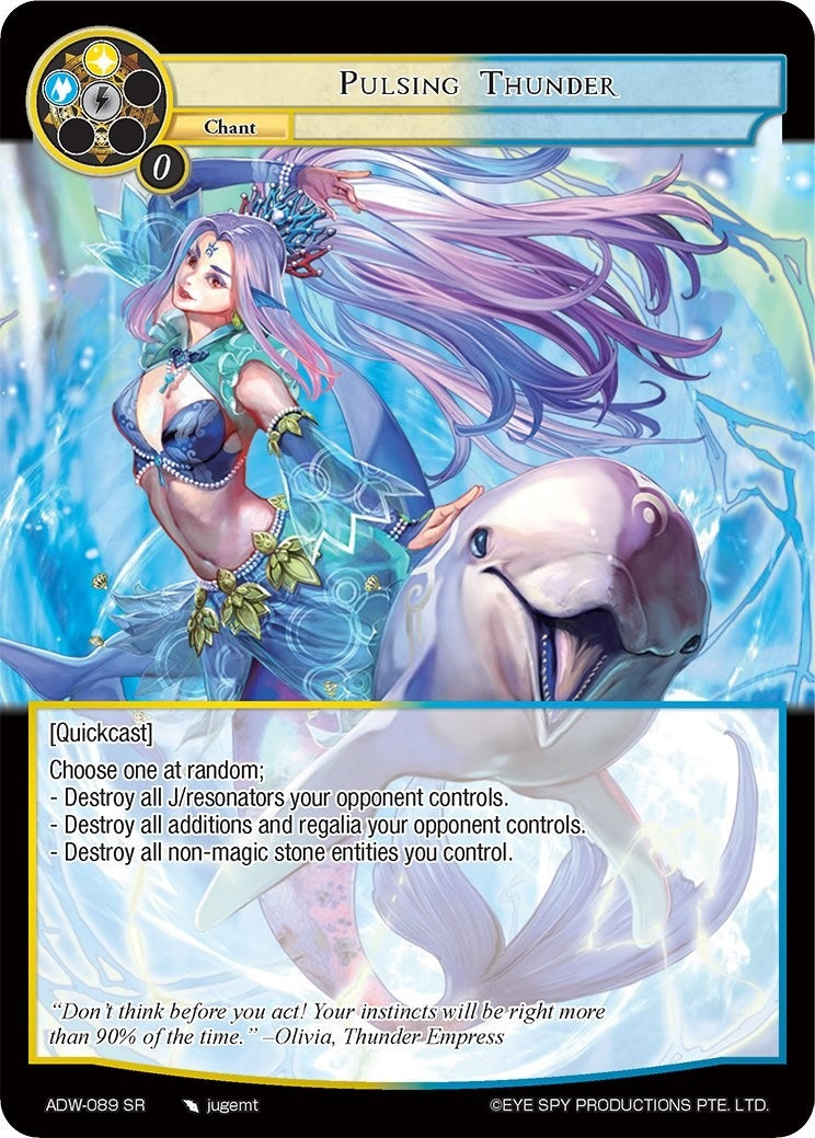 Pulsing Thunder (89) [ADW] - Force of Will Single