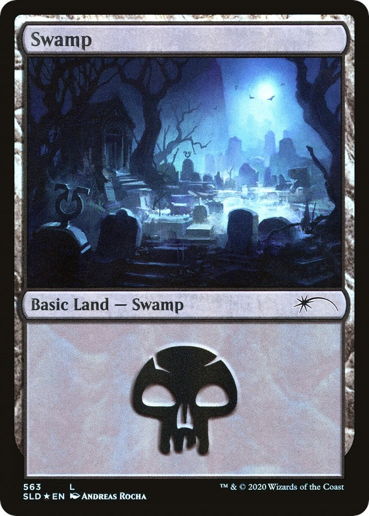 Swamp (563) (563) [SLD] - MTG Single