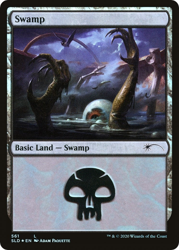 Swamp (561) (561) [SLD] - MTG Single