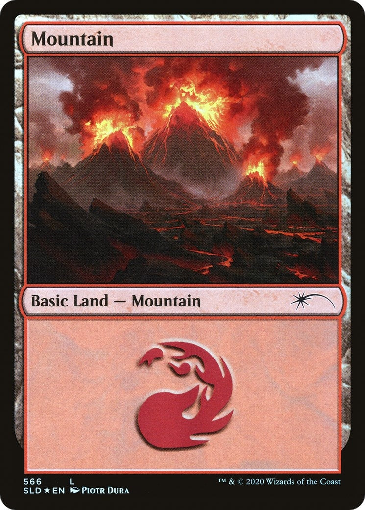 Mountain (566) (566) [SLD] - MTG Single