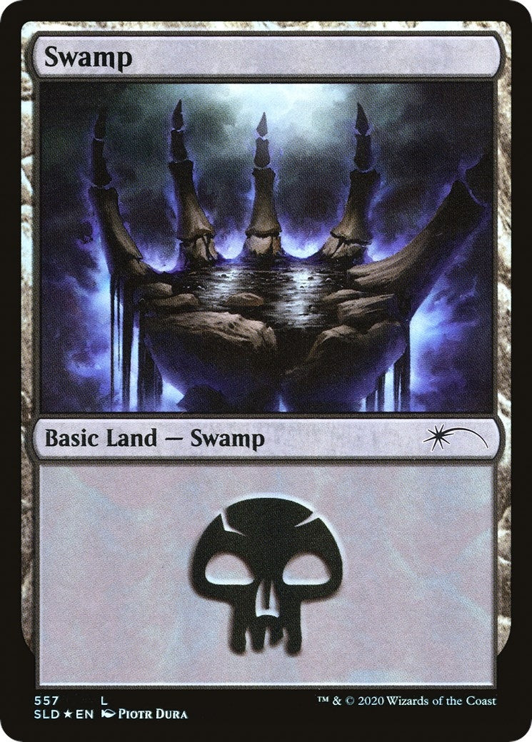 Swamp (557) (557) [SLD] - MTG Single