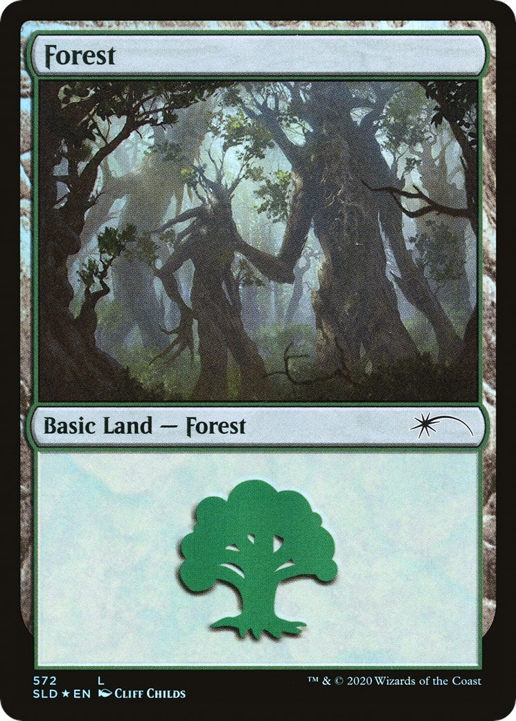 Forest (572) (572) [SLD] - MTG Single