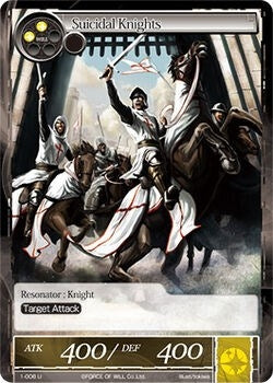 Suicidal Knights (1) [OG1] - Force of Will Single
