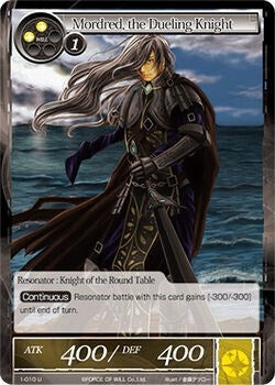 Mordred the Dueling Knight (1) [OG1] - Force of Will Single