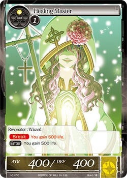Healing Master (1) [OG1] - Force of Will Single