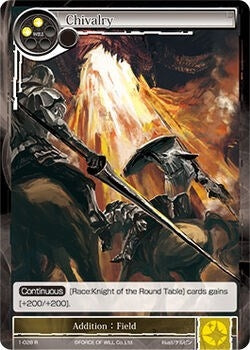 Chivalry (1) [OG1] - Force of Will Single