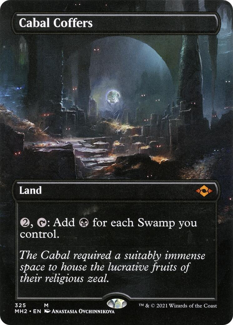 Cabal Coffers (Borderless) (325) [MH2] - MTG Single