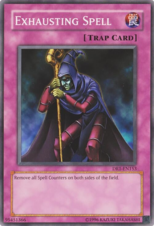 Exhausting Spell (1153) - YuGiOh Single