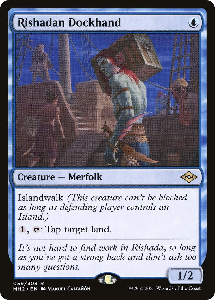 Rishadan Dockhand (59) [MH2] - MTG Single
