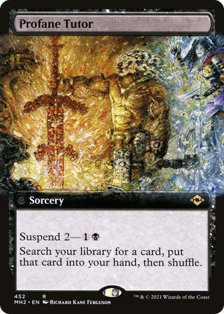 Profane Tutor (Extended Art) (452) [MH2] - MTG Single