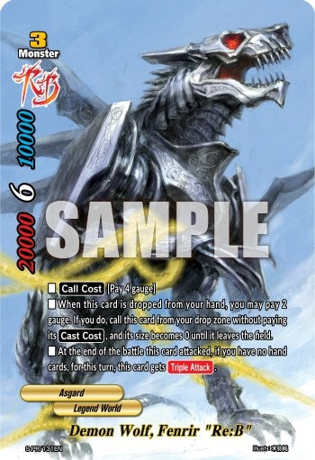 Demon Wolf Fenrir ’Re:B’ (131) [PR] - Future Card BuddyFight Single