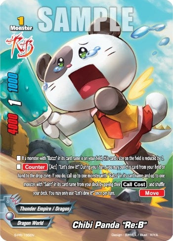 Chibi Panda ’Re:B’ (135) [PR] - Future Card BuddyFight Single