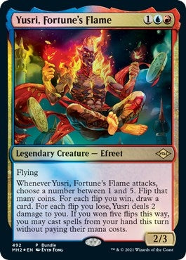 Yusri Fortune’s Flame (MH2 Bundle) (492) [UMP] - MTG Single
