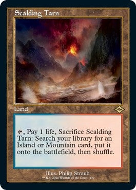 Scalding Tarn (Retro Frame) (Foil Etched) (439) [MH2] - MTG Single