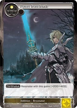 Power from Inside (1) [OG1] - Force of Will Single