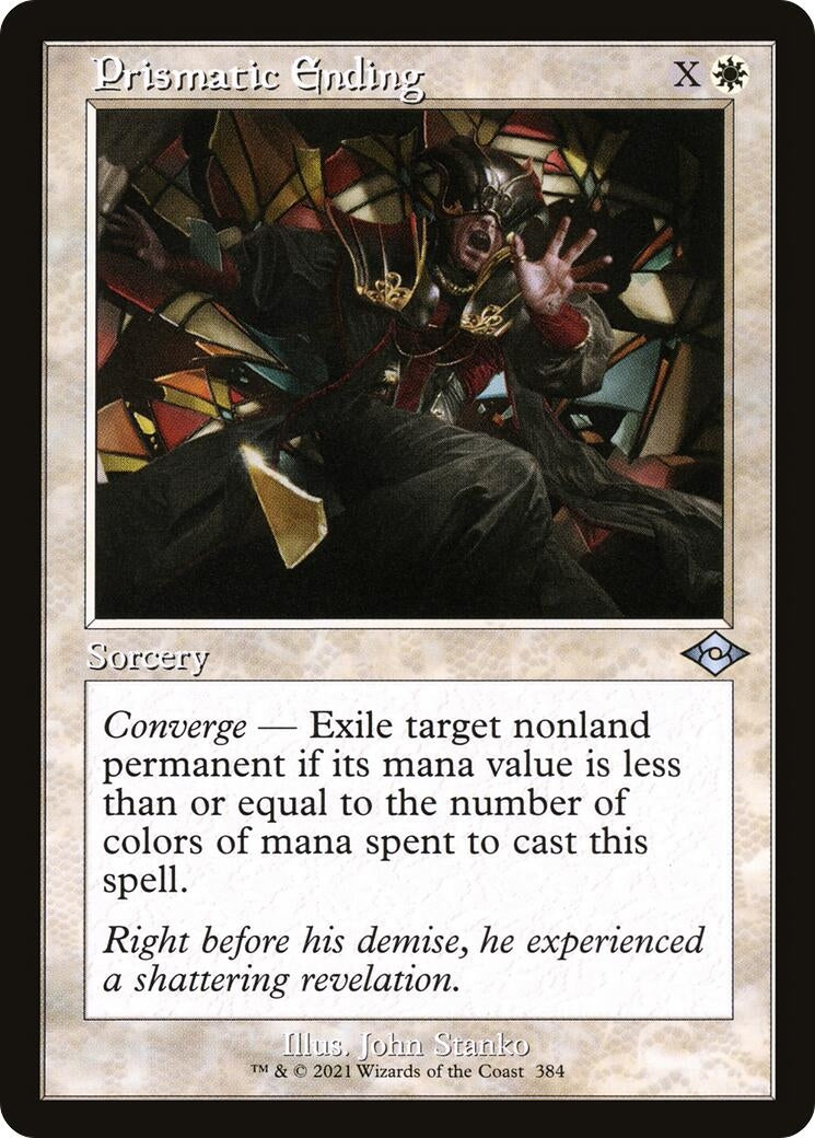 Prismatic Ending (Retro Frame) (384) [MH2] - MTG Single