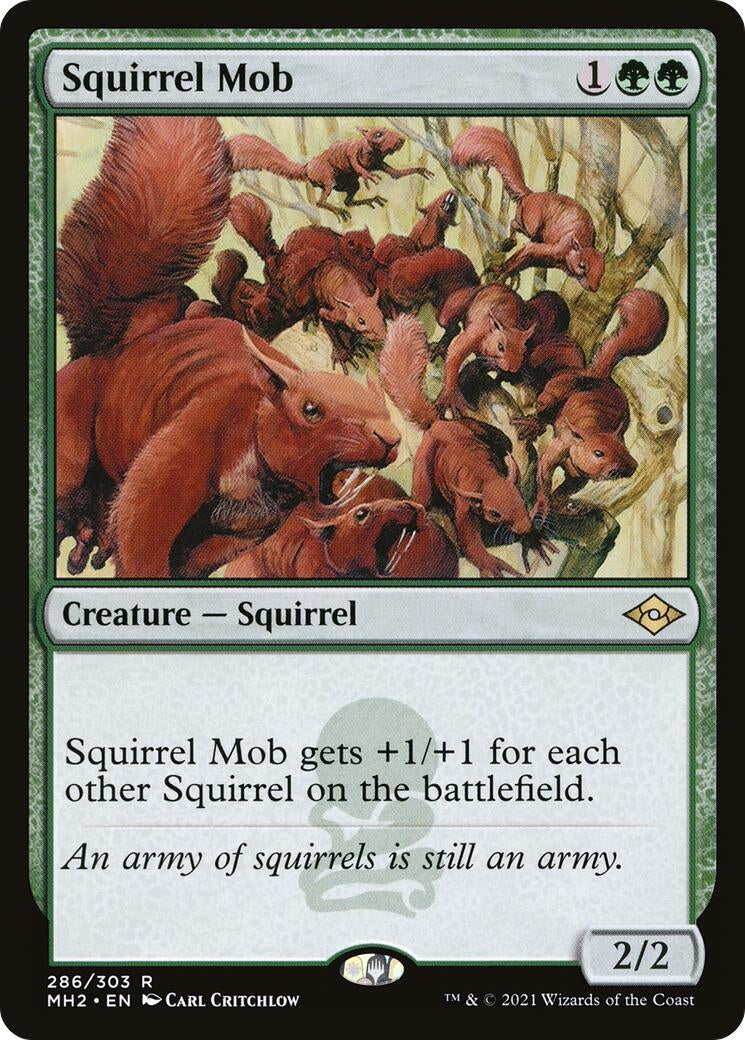 Squirrel Mob (286) [MH2] - MTG Single