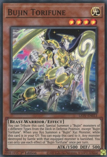 Bujin Torifune (13) (LIOV) - YuGiOh Single