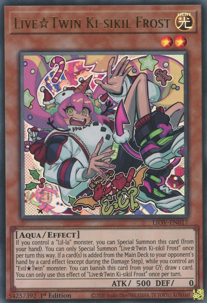 Live Twin Ki-sikil Frost (17) (LIOV) - YuGiOh Single