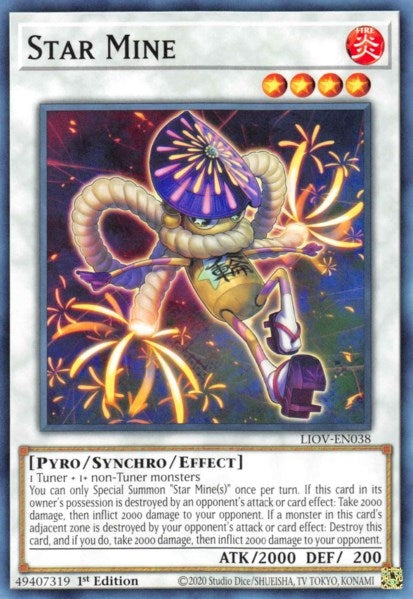 Star Mine (38) (LIOV) - YuGiOh Single