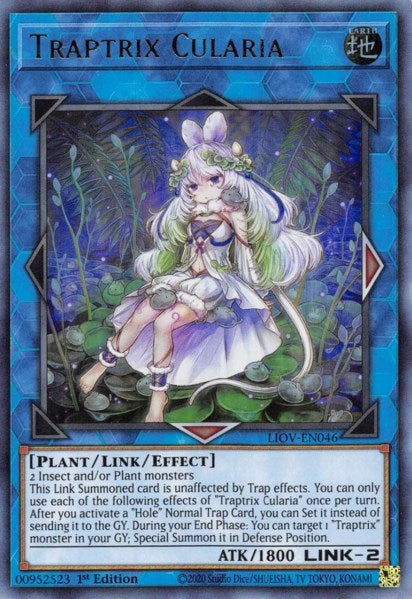 Traptrix Cularia (46) (LIOV) - YuGiOh Single