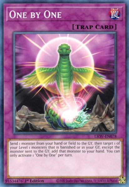 One by One (78) (LIOV) - YuGiOh Single
