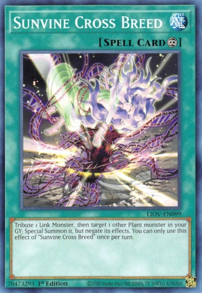 Sunvine Cross Breed (99) (LIOV) - YuGiOh Single