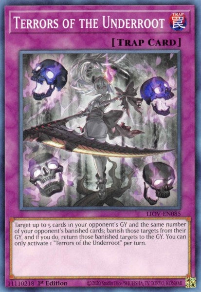 Terrors of the Underroot (85) (LIOV) - YuGiOh Single