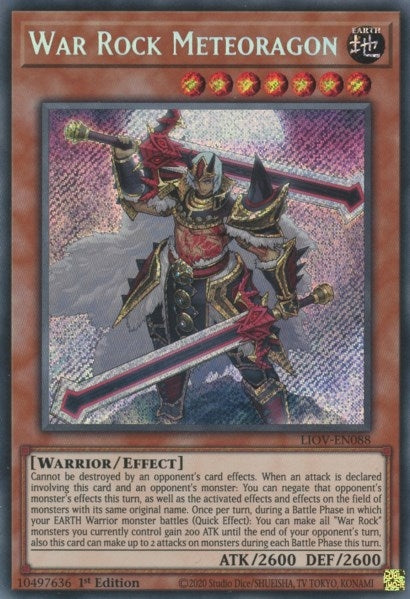 War Rock Meteoragon (88) (LIOV) - YuGiOh Single