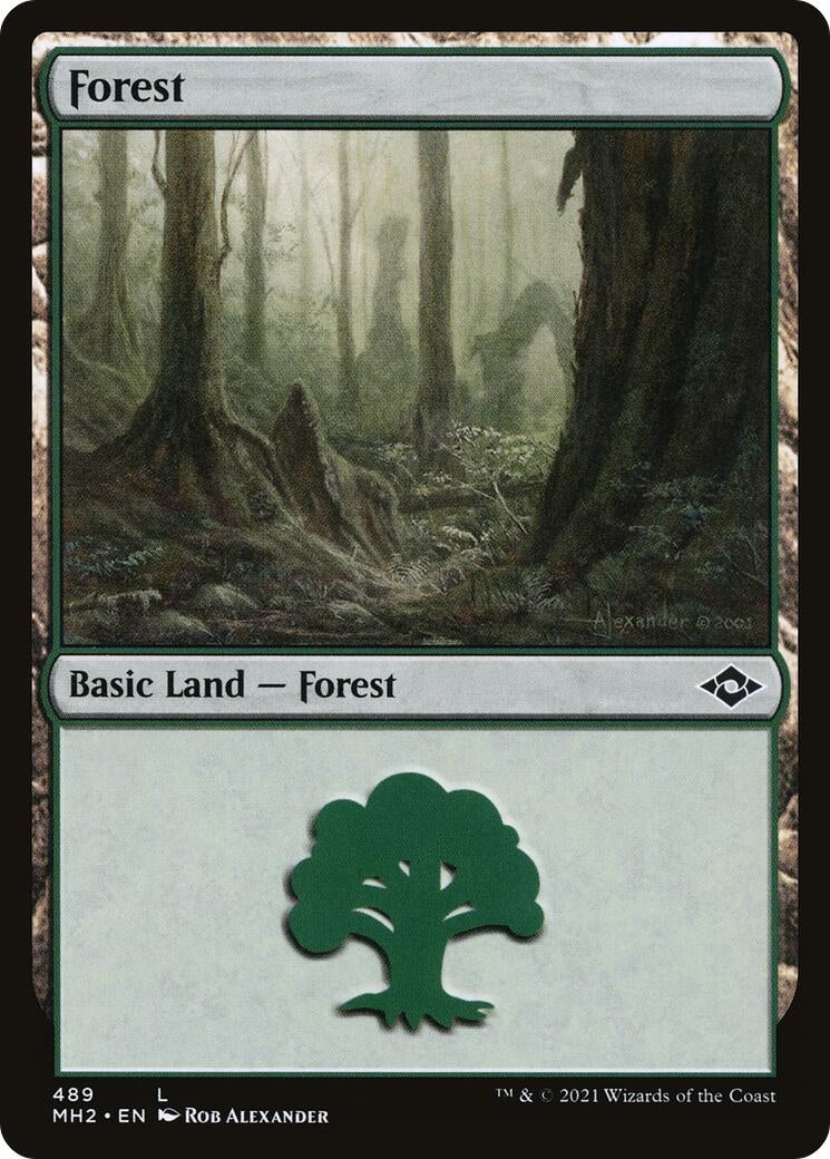 Forest (489) (489) [MH2] - MTG Single